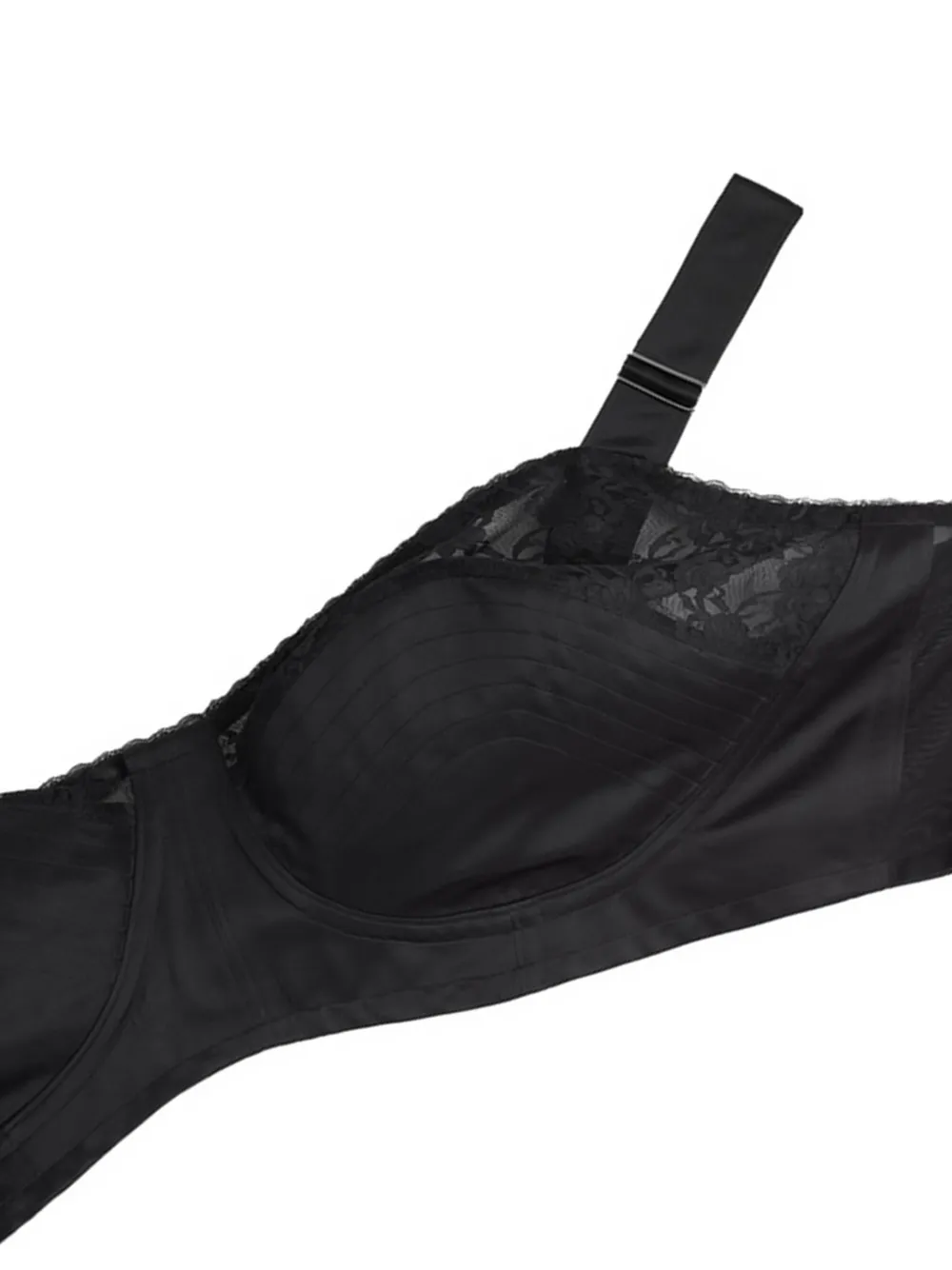  Vaquera Lace-detail Bra - Black 