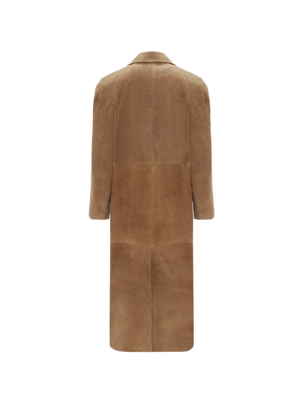 The Mannei Button-up Coat - Brown 