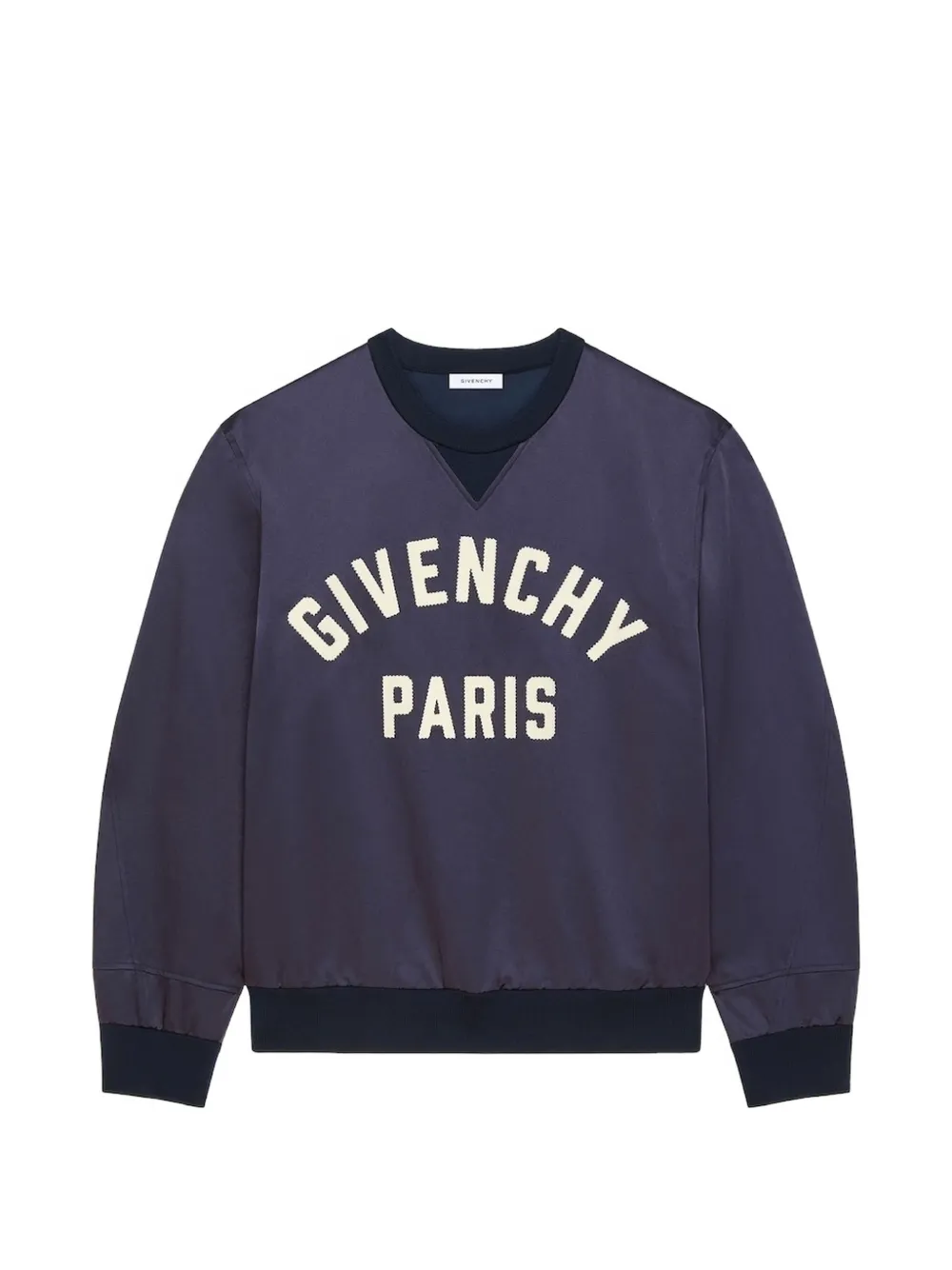 Givenchy logo-lettering sweatshirt - Blue