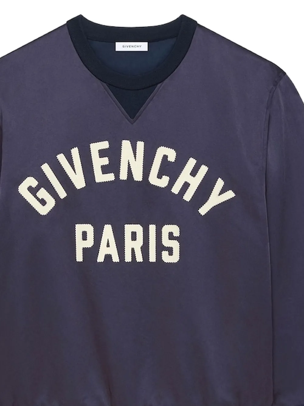  Givenchy Logo-lettering Sweatshirt - Blue 