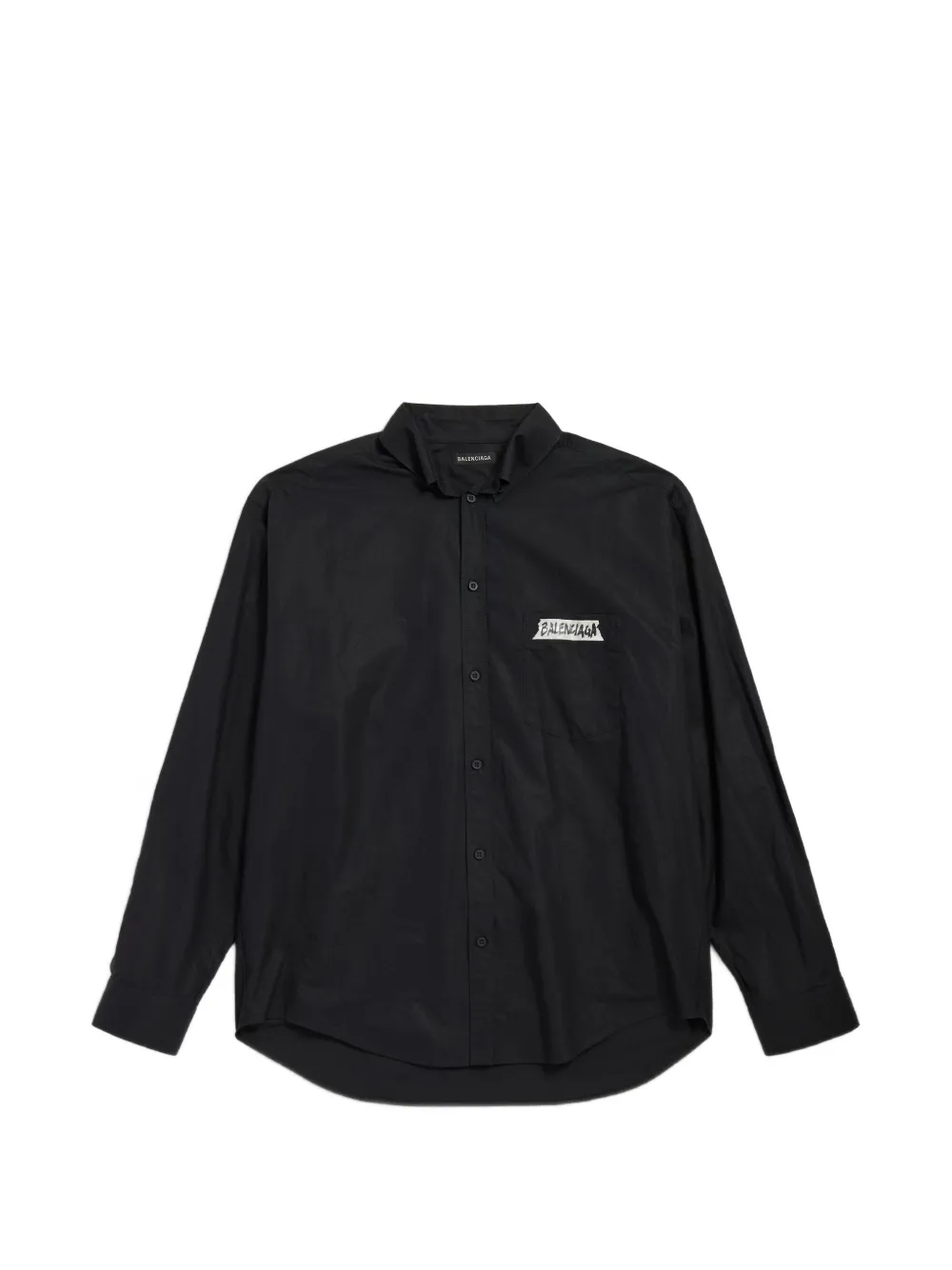 Balenciaga buttoned shirt - Schwarz