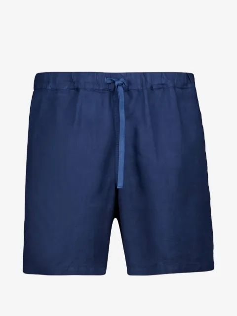 120% Lino short à lien de resserrage