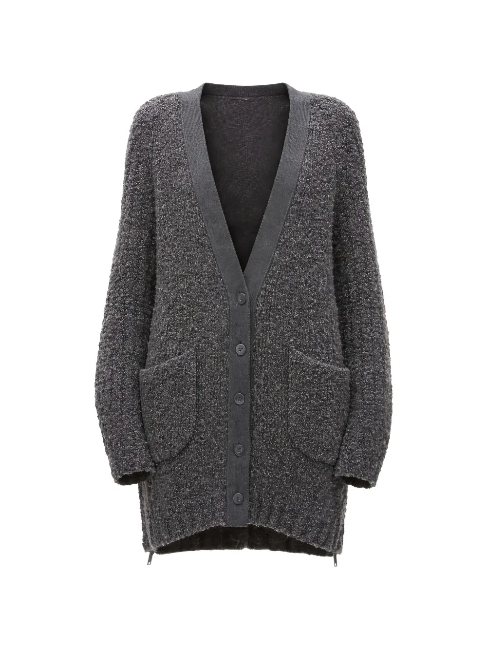 3.1 Phillip Lim V-neck cardi-coat - Grigio