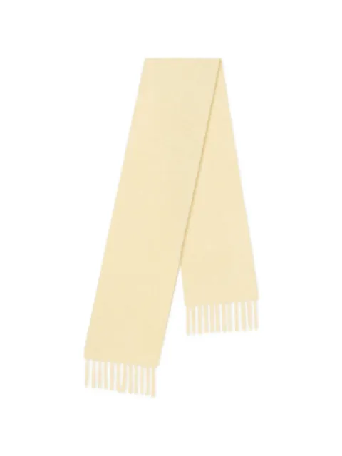 Nanushka Fluff fringe scarf