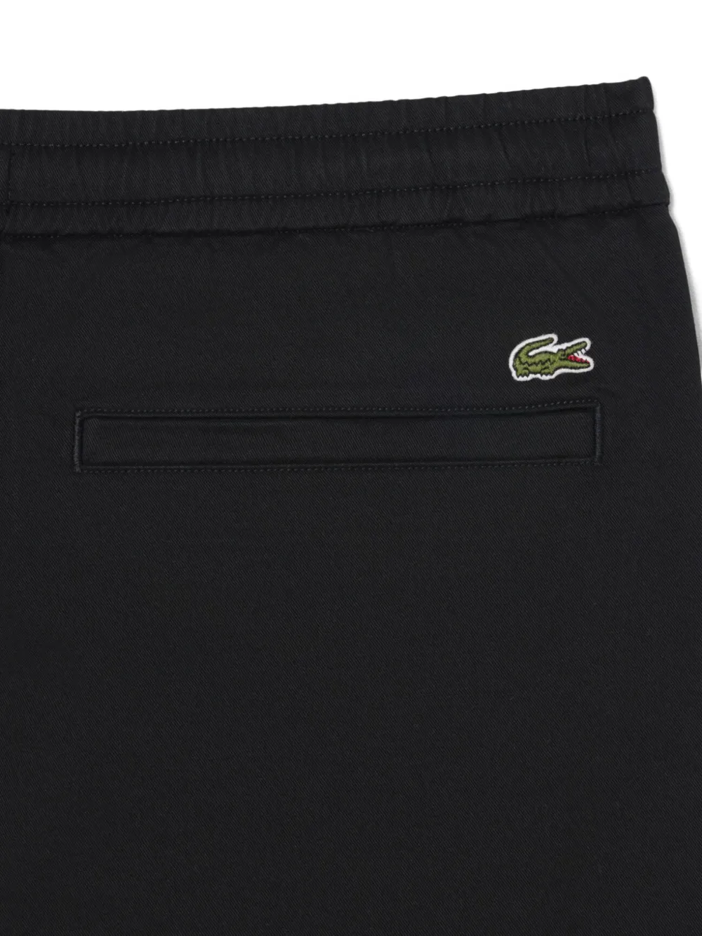 Lacoste Straight broek Zwart