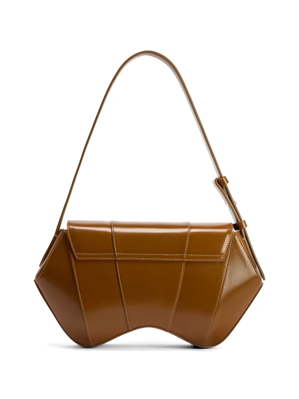  Giuseppe Zanotti Gz Day And Night Embellishment Shoulder Bag - Brown 