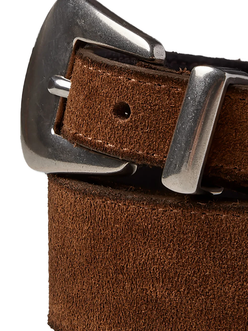  Fortela Phoenix Suede Belt - Brown 