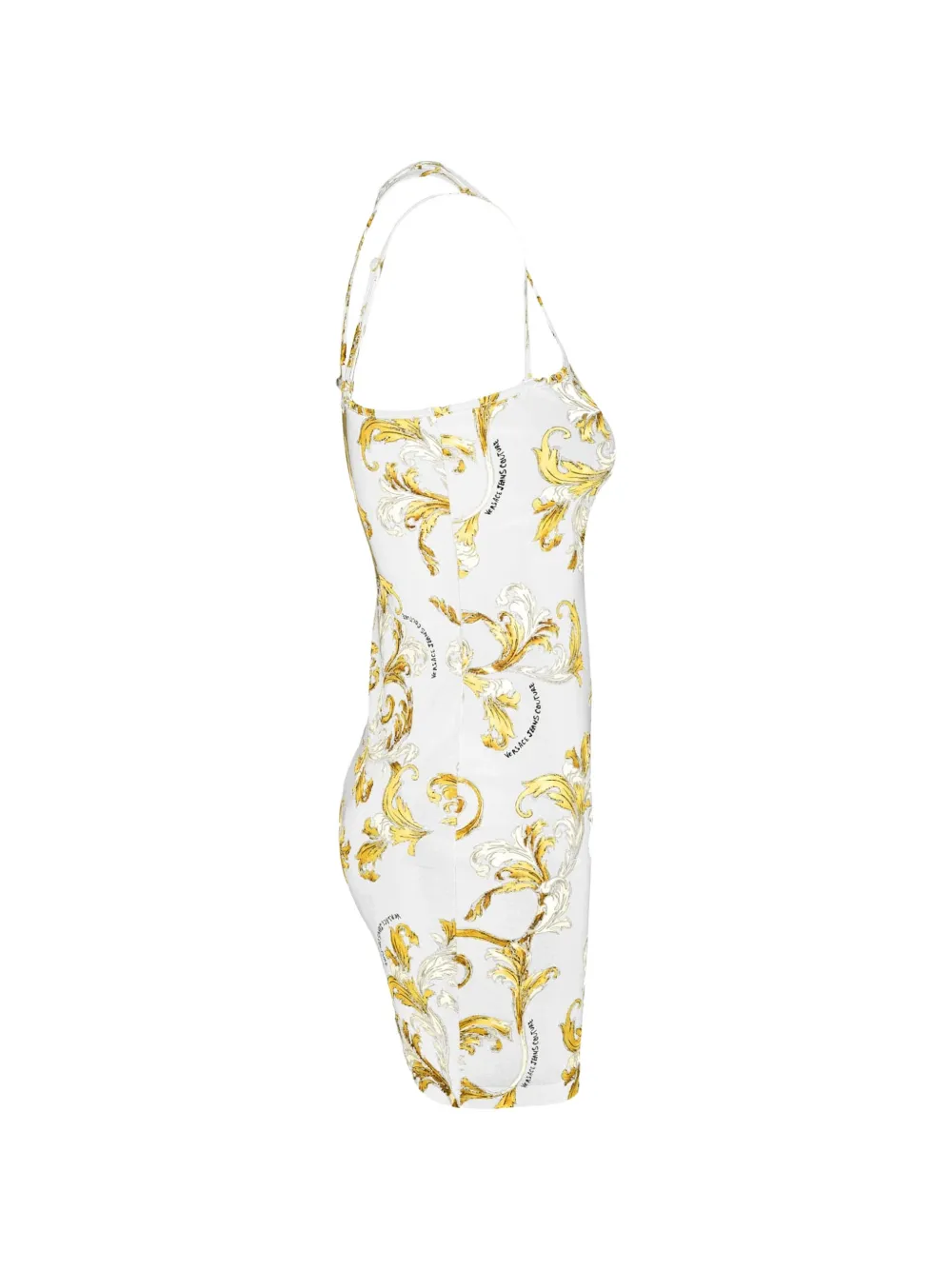 Versace Jeans Couture Mini-jurk met couture-print Wit