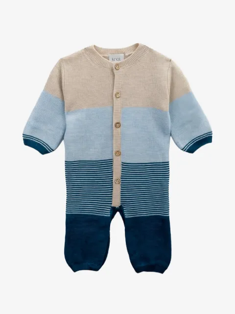 Knot knitted jumpsuit