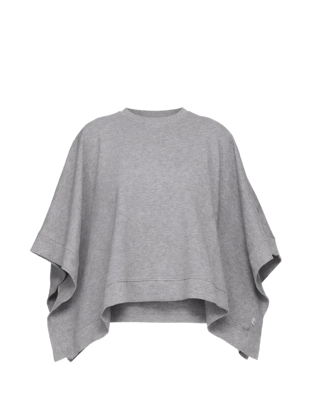 MM6 Maison Margiela Oversized-Poncho mit Einsätzen - Grau