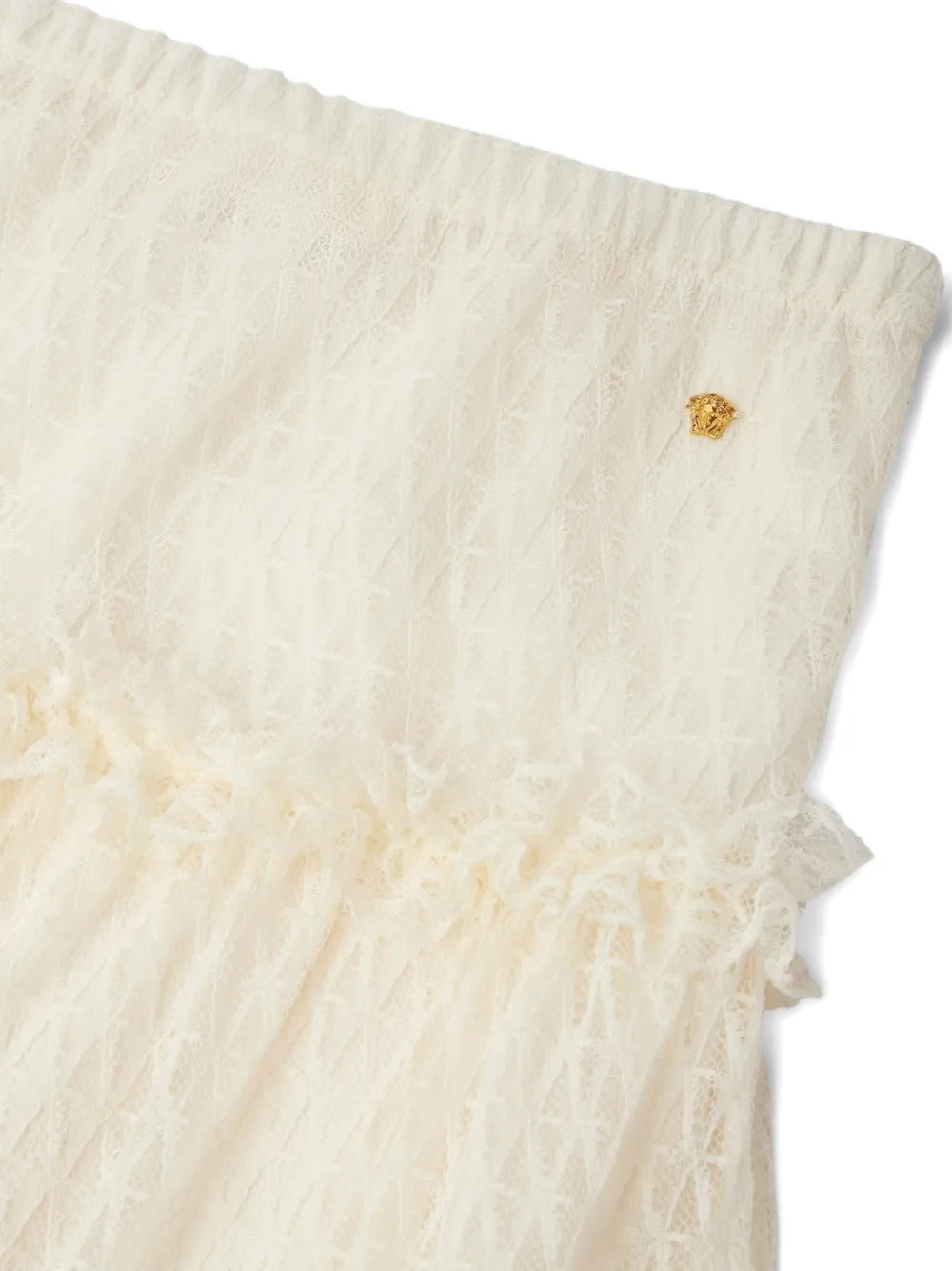 Versace Kids Rok met ruches Beige
