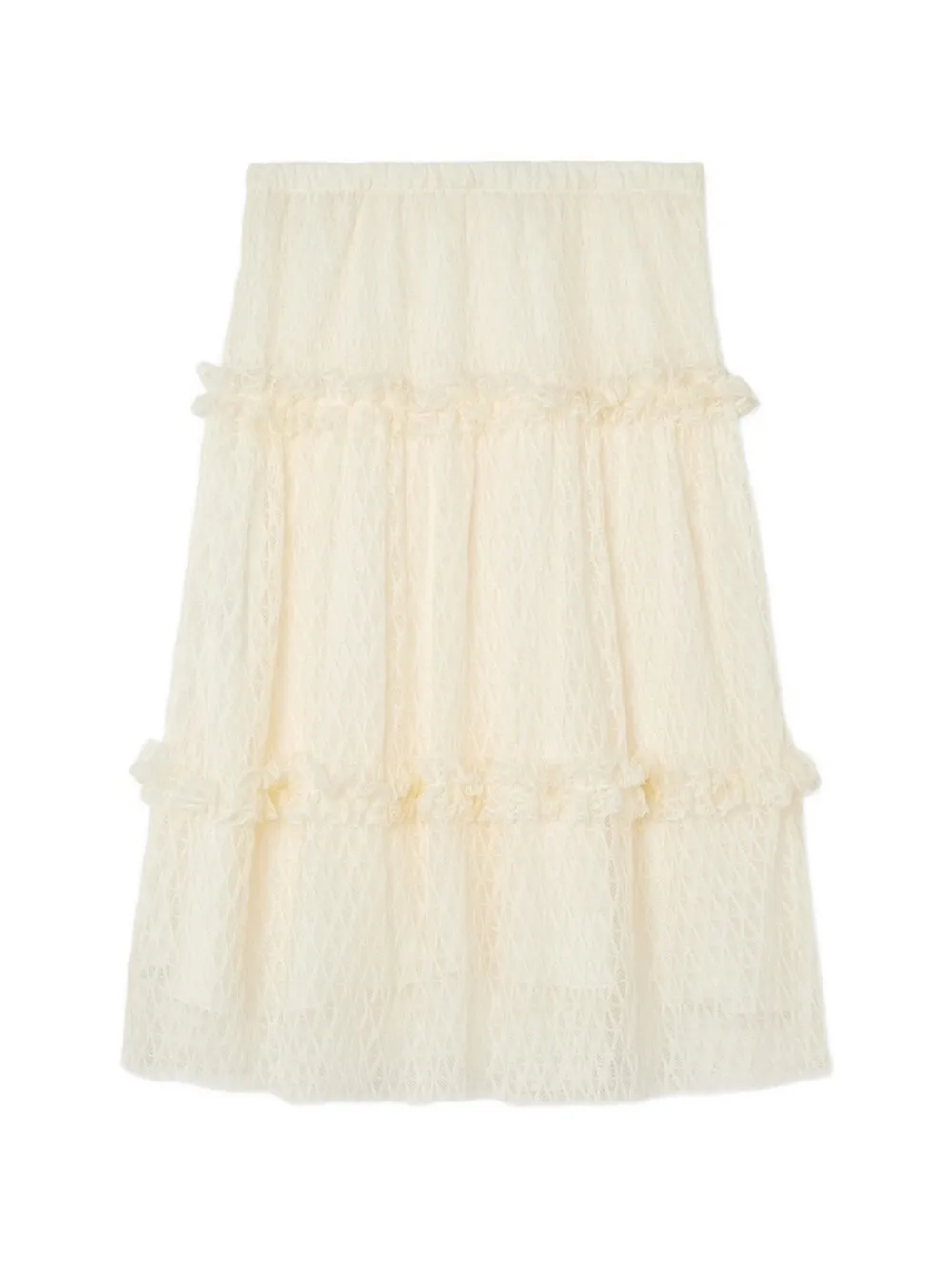 Versace Kids Rok met ruches Beige