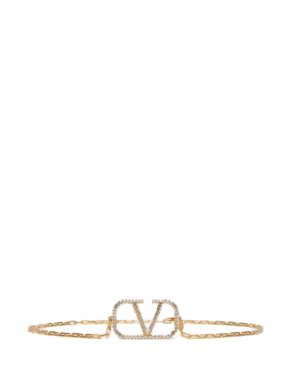 Valentino Garavani vlogo chain belt - Oro