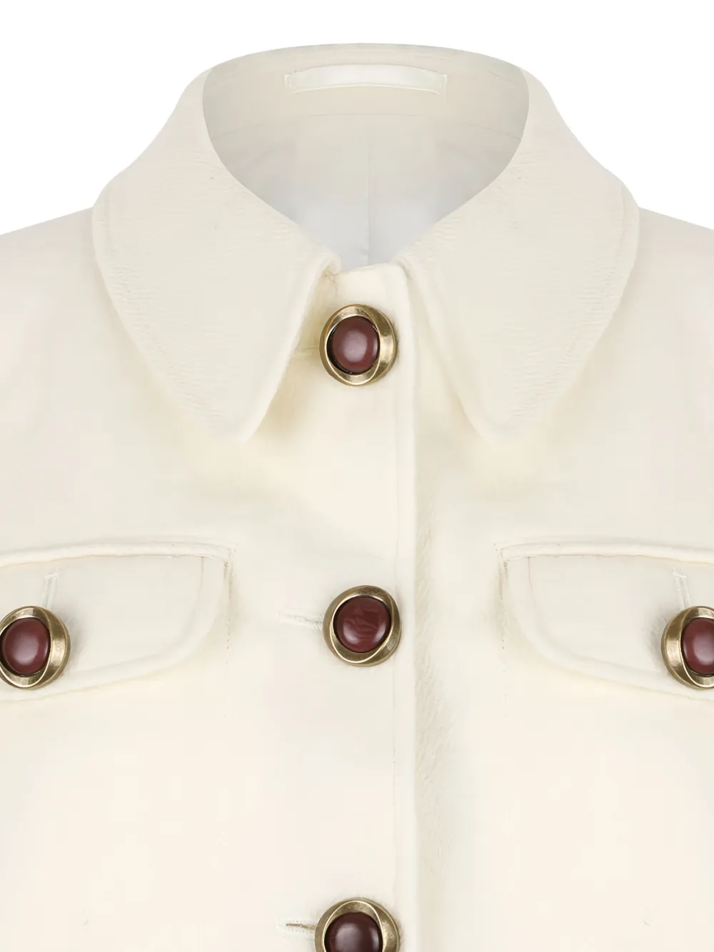  Fortela Buttoned Jacket - Neutrals 