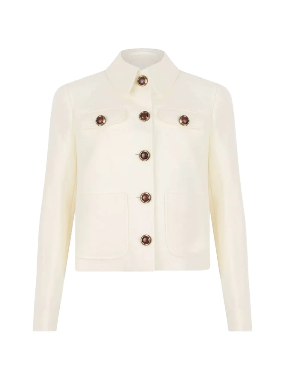 Fortela buttoned jacket - Toni neutri