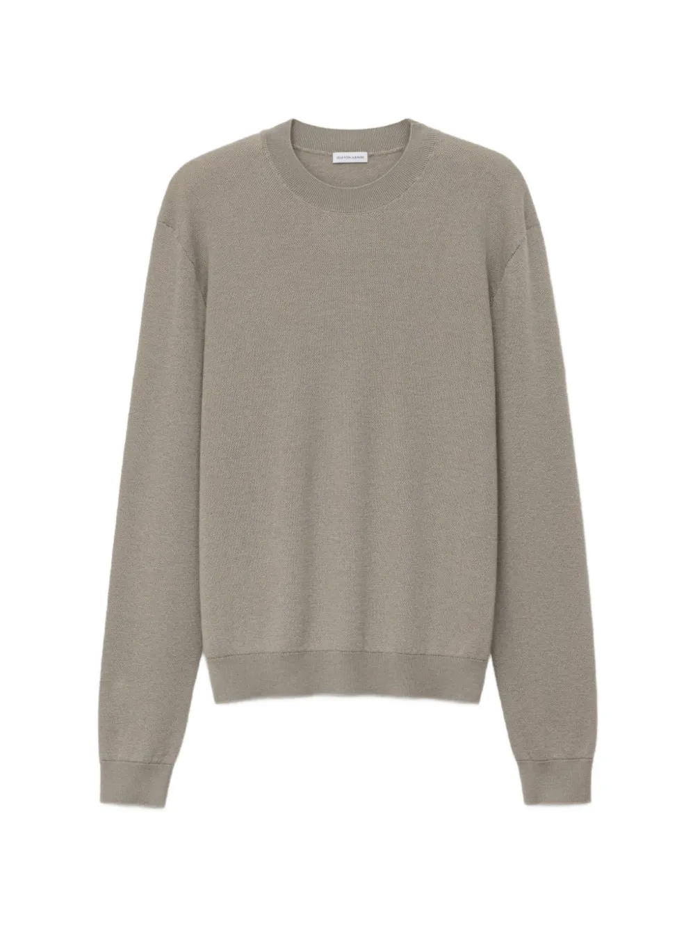 Iris Von Arnim Presano textured crewneck sweater - Grey