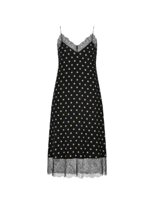 Chrome Hearts Sleeveless Velvet Dress | Black | FARFETCH