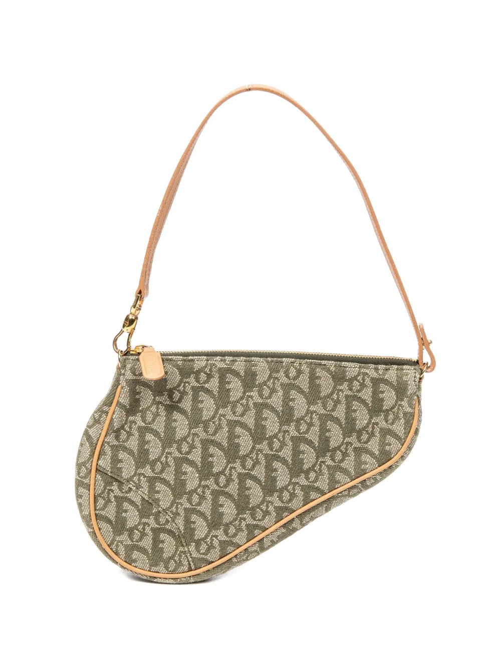 Christian Dior Pre-Owned monogram shoulder bag - Verde