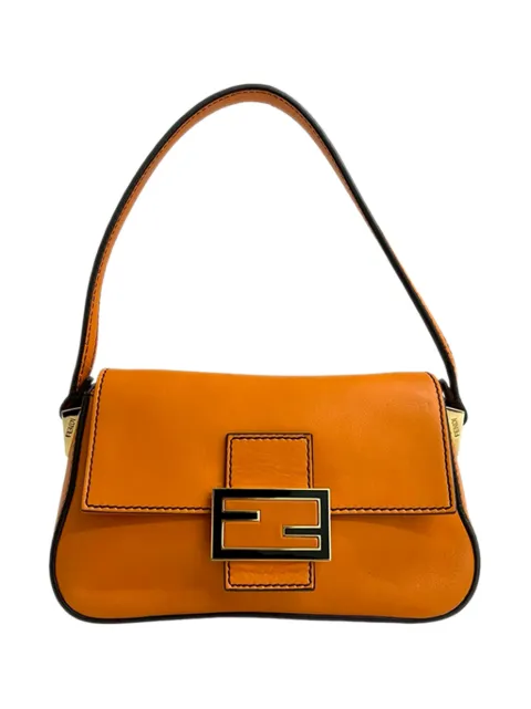 Fendi Pre-Owned 2000-2025 Mini Leather Mamma Baguette shoulder bag