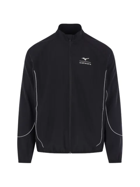 Mizuno reflective piping zip track jacket