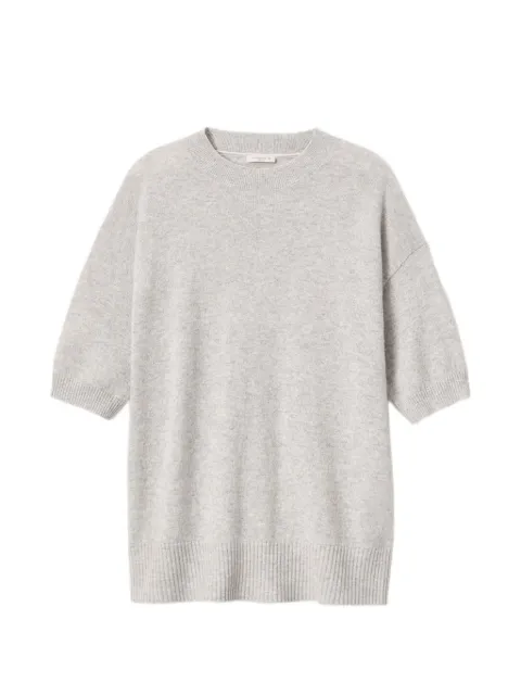 Lafayette 148 knitted short-sleeve sweater