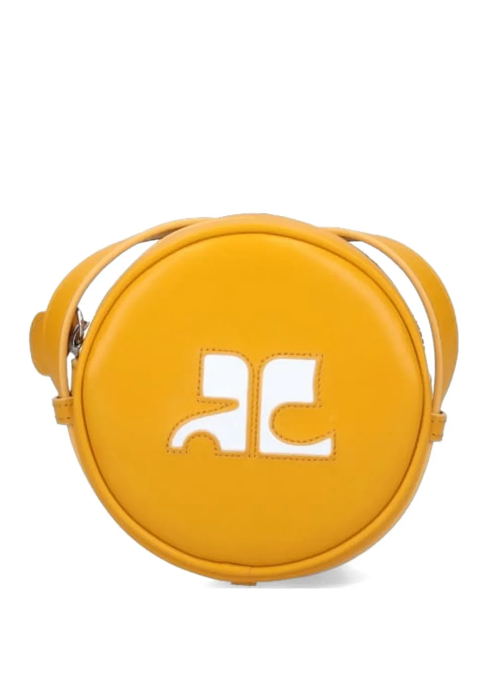 Courrèges Reedition Circle shoulder bag - Giallo