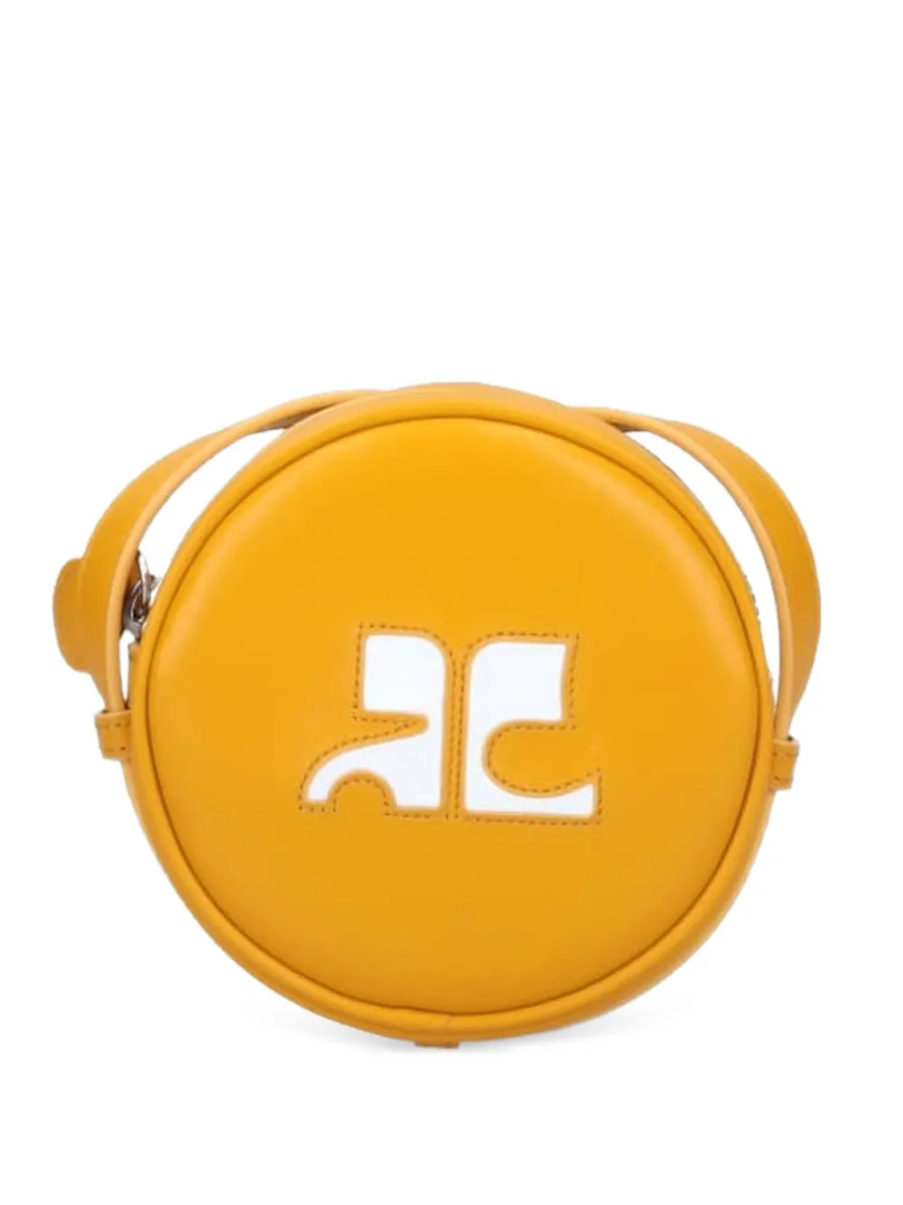 Courrèges Reedition Circle shoulder bag - Giallo
