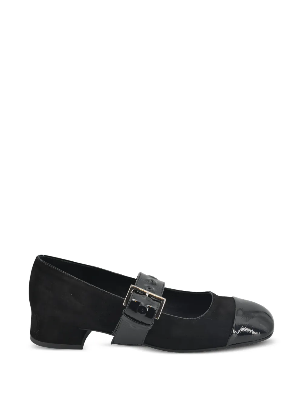 Del Carlo Renne buckle strap pumps - Nero