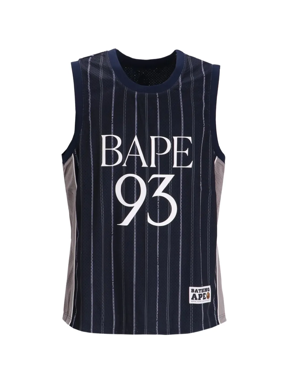 A BATHING APE® reversible multilogo tank top - Blu