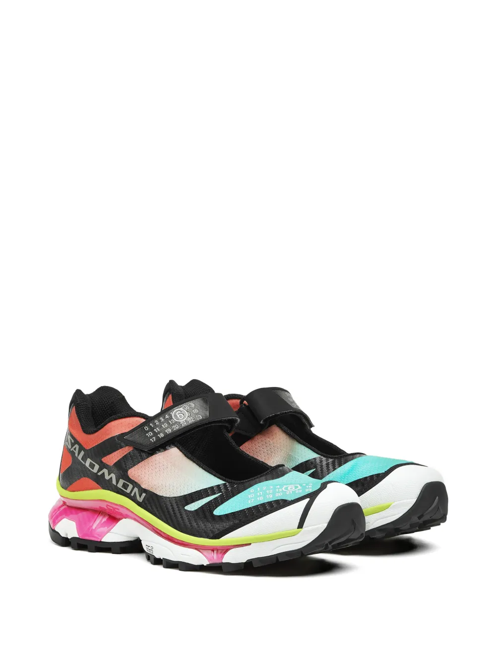 MM6 Maison Margiela X Salomon x Salomon sneakers met logoband Zwart