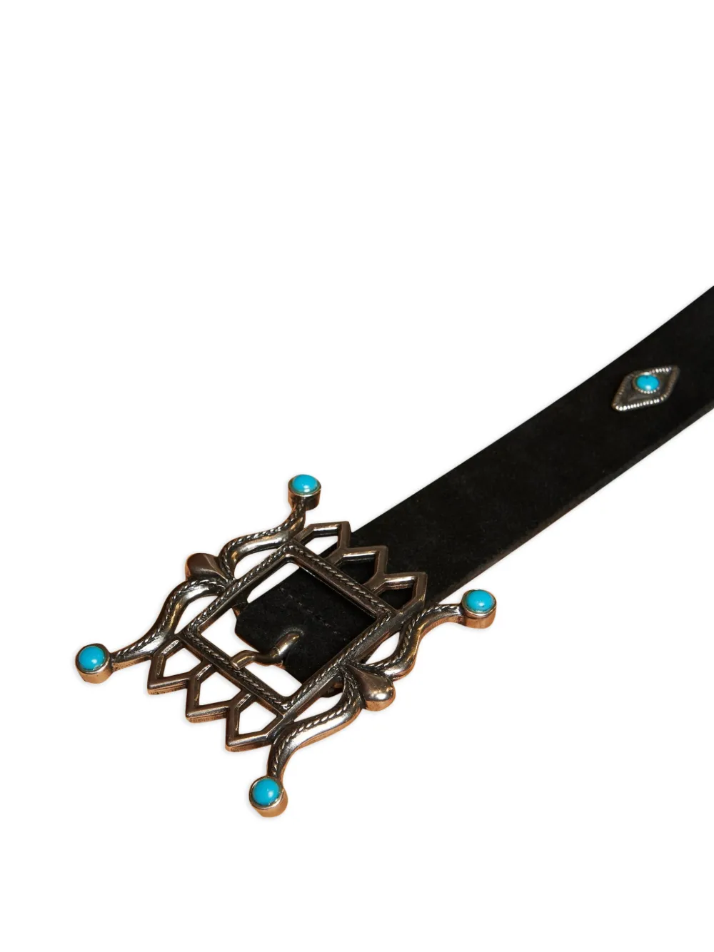  Fortela Tea Leather Belt - Black 
