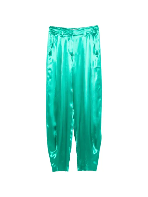 Genny pleated tapered trousers