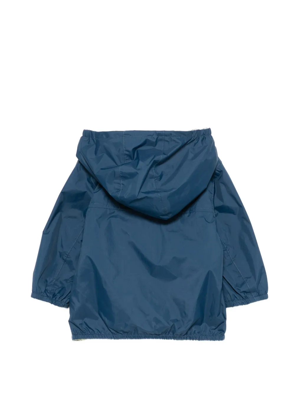  K Way Kids Hooded Zip Jacket - Blue 