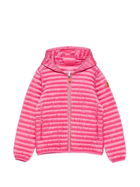 Save The Duck Kids chamarra capitonada con cierre