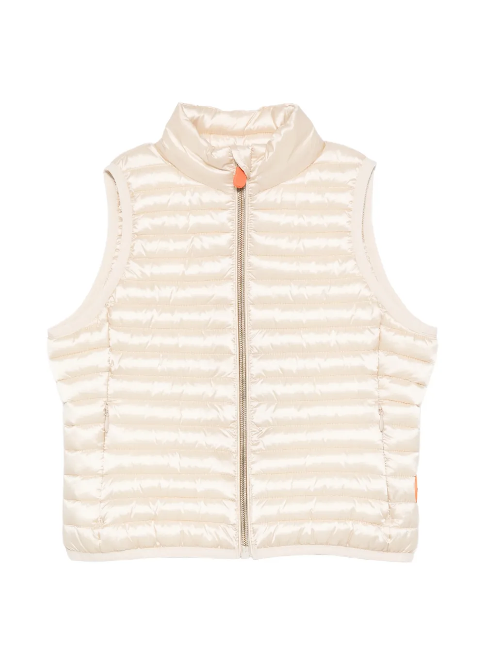 Save The Duck Kids quilted padded gilet - Toni neutri