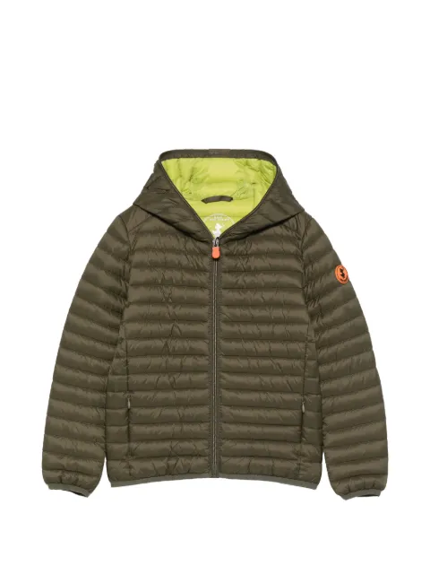 Save The Duck Kids hooded quilted jacket