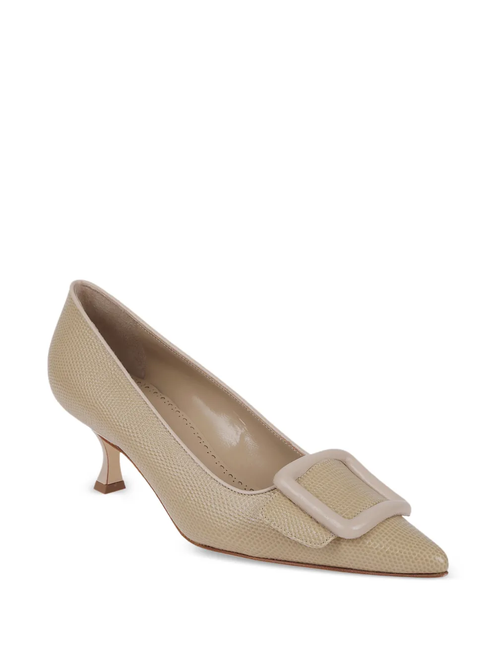 Manolo Blahnik Maysale pumps Beige