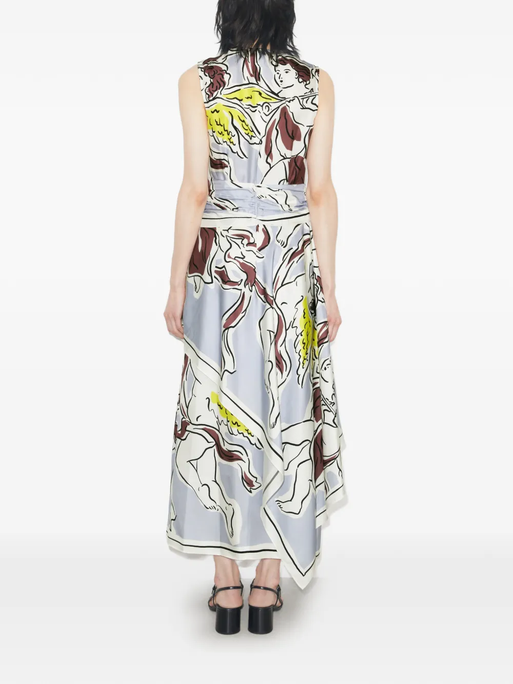 Tory Burch Zijden jurk Blauw