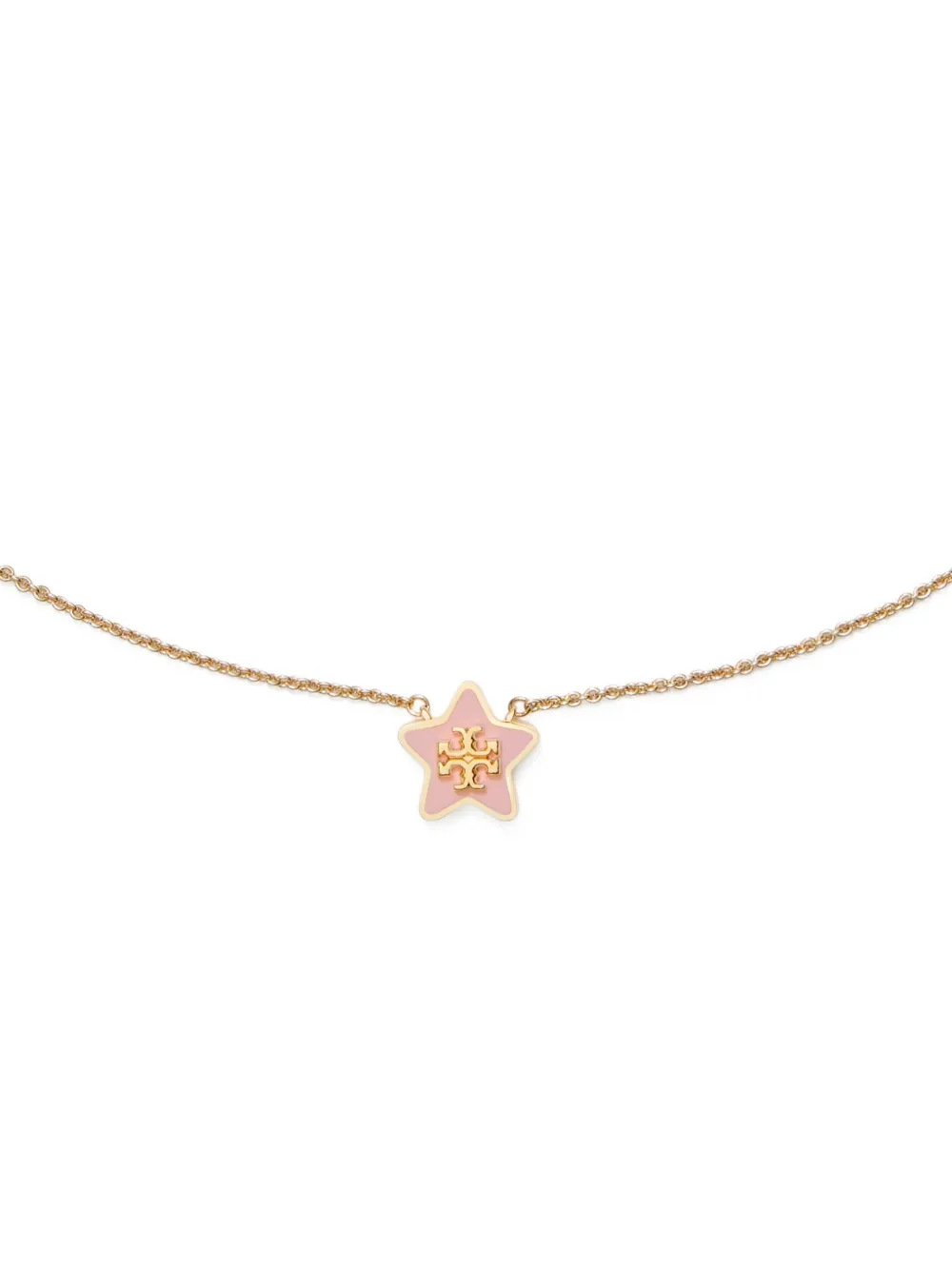  Tory Burch Forget Me Not Star-pendant Necklace - Gold 