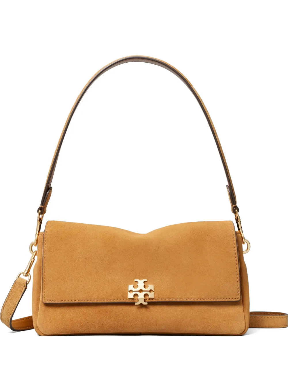 Tory Burch Borsa a spalla Charlie piccola - Toni neutri