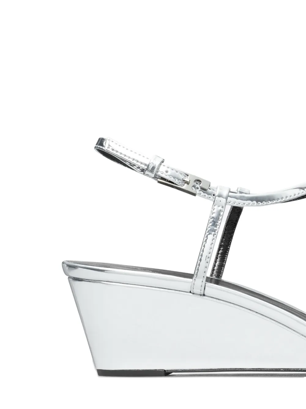 Tory Burch Gigi sleehak met T-bandje Zilver