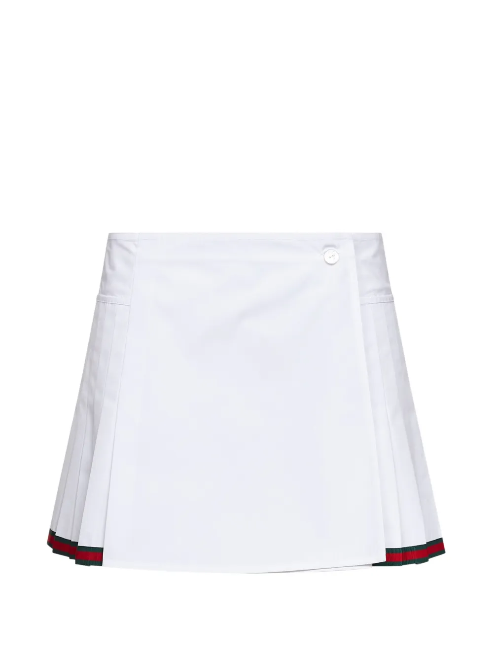 Gucci A-line mini skirt - Weiß