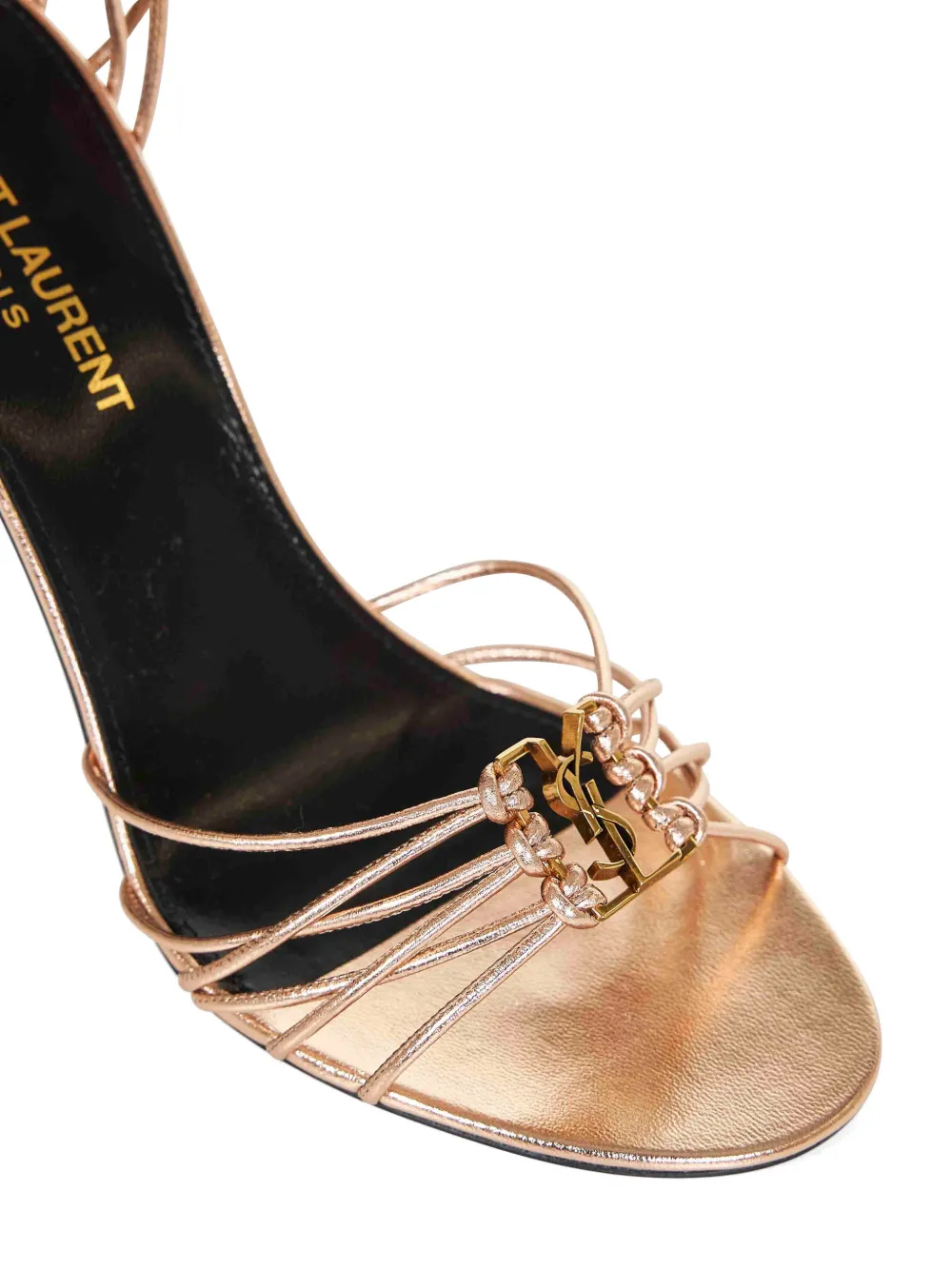 Saint Laurent Babylone sandalen met bandjes Roze