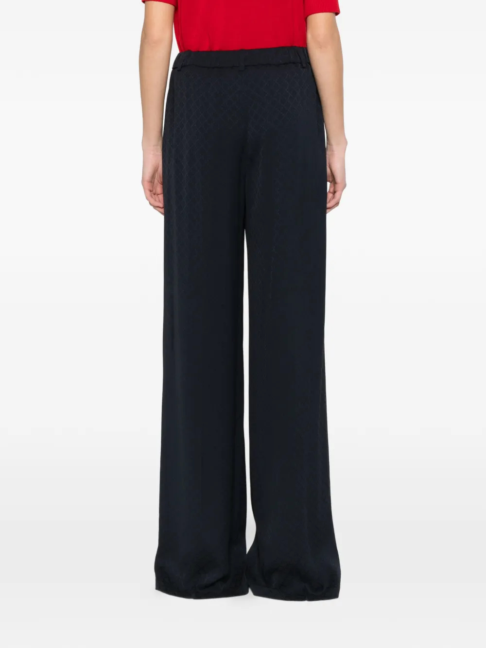 Gucci Broek met diamant-jacquard Blauw