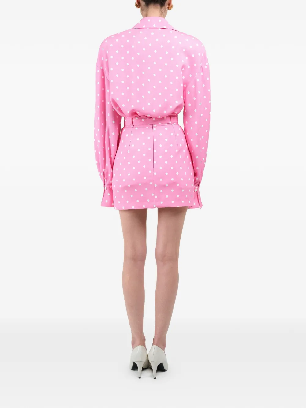 Polka-Dots Oversized Shirt