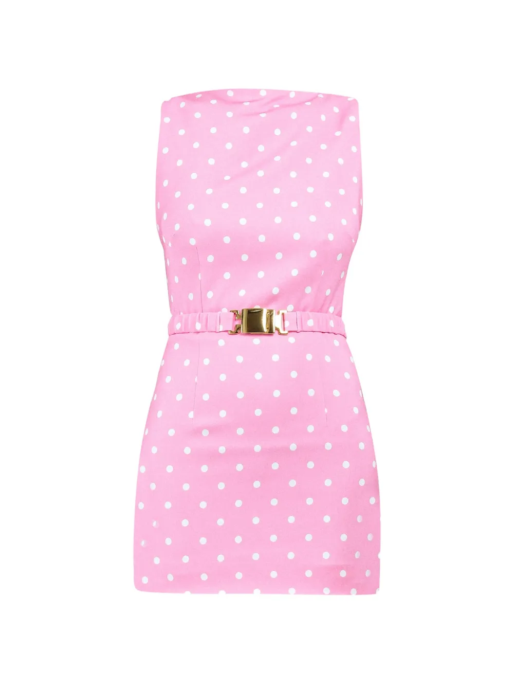 Rowen Rose polka-dots mini dress - Rosa
