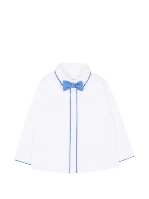 Mayoral bow trim shirt