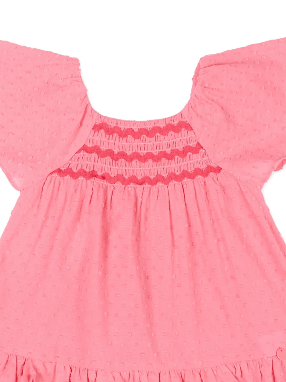 Mayoral Jurk met ruches Roze