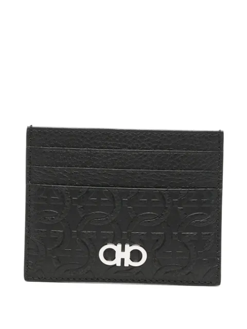 Ferragamo logo-embossed cardholder