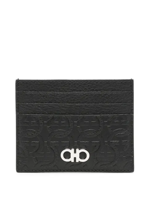 Ferragamo logo-embossed cardholder